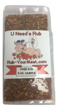 Load image into Gallery viewer, RYM Pork Rub- Sample - You only Pay Packaging, Shipping & Handling- 2 ounces