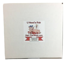 Load image into Gallery viewer, RYM Chicken & Poultry Rub- 22 Pounds - Bulk Food Service Box - Shipping Included