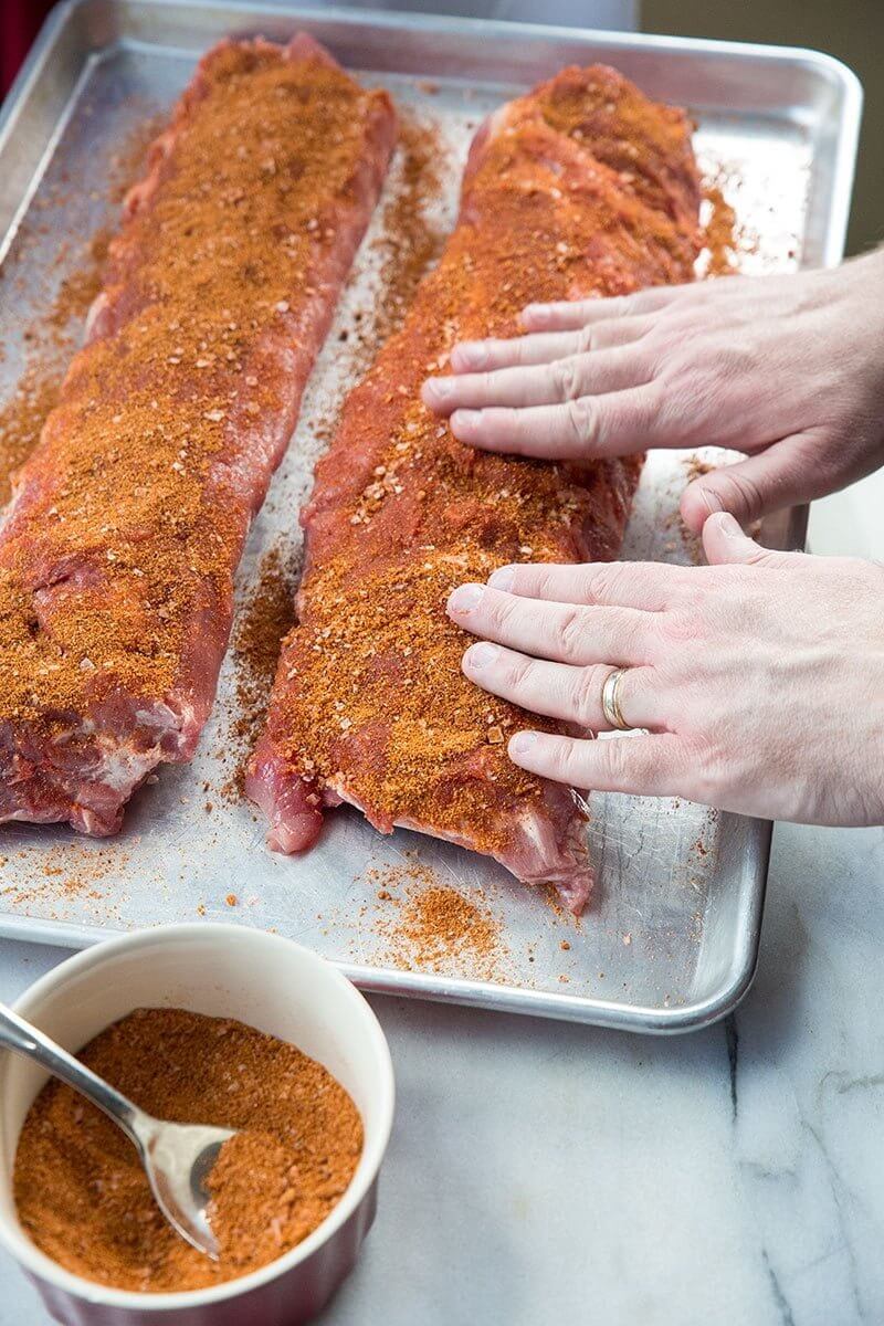 Five Spice Simple Rib Rub Recipe Spare Ribs Memphis Dry Rub Five