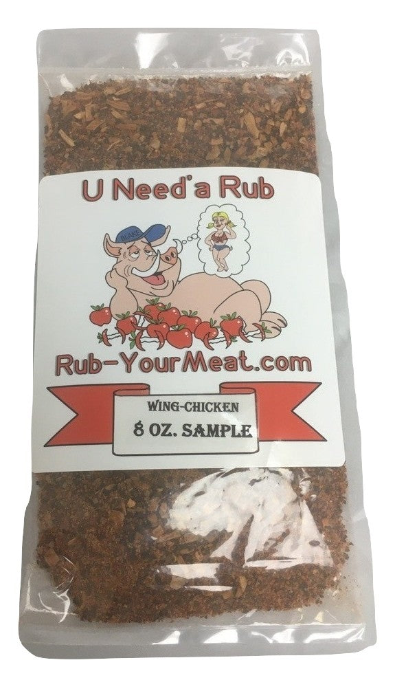 RYM Wing & Chicken Rub- Sample - You only Pay Packaging, Shipping & Handling- 2 ounces