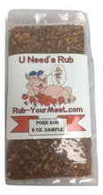 Load image into Gallery viewer, RYM Pork Rub- Sample - You only Pay Packaging, Shipping &amp; Handling- 2 ounces

