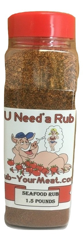 RYM-Seafood Rub / Seasoning- 1.5 Pounds - shaker Top - Free Shipping