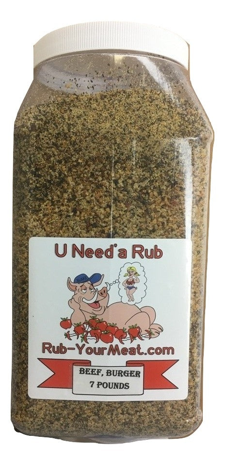 RYM Beef & Hamburger Rub- 6 Pounds - Resealable - Shipping Included